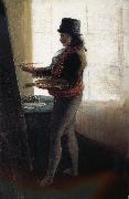 Francisco Goya Self-portrait in the Studio Spain oil painting artist